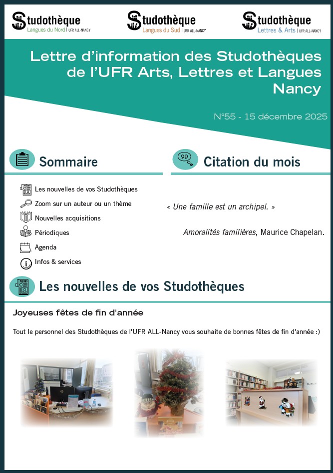 Lettre d'information n°55