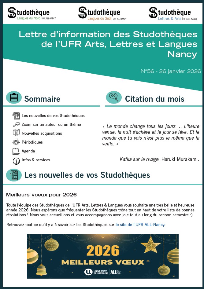 Lettre d'information n°56